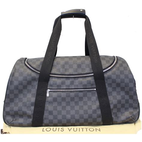 louis vuitton graphite duffle bag|authentic Louis Vuitton duffle bag.